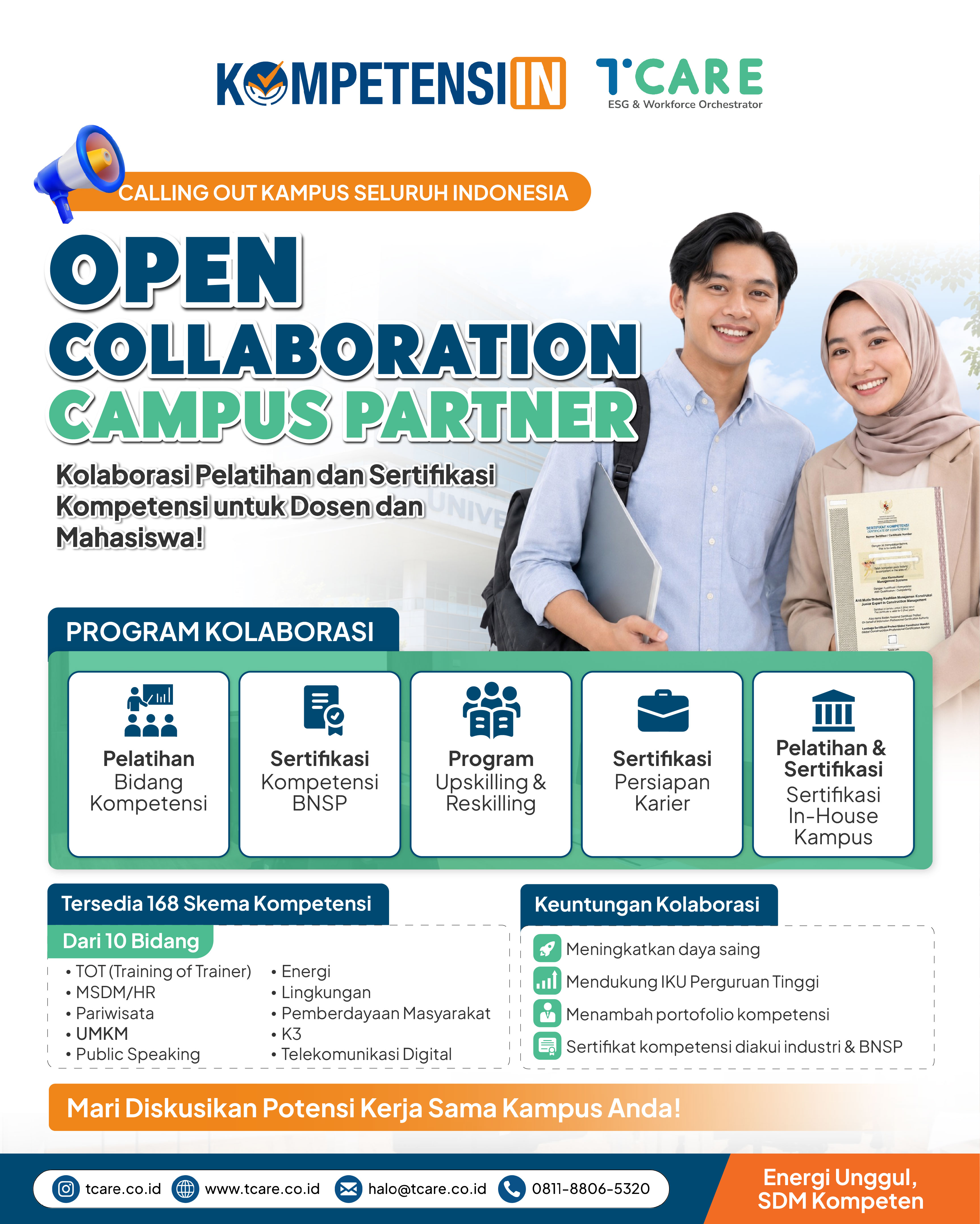 Kolaborasi Sertifikasi untuk Kampus
